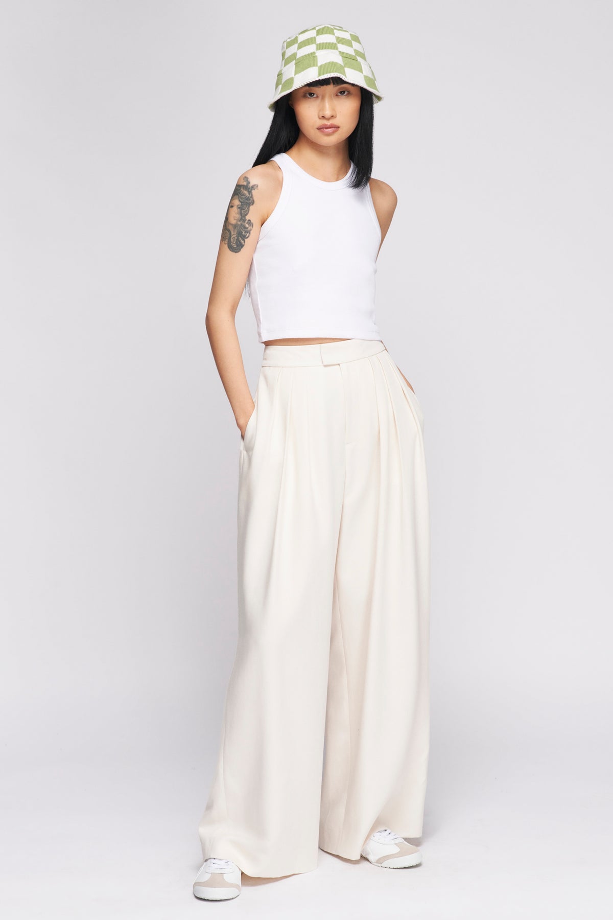 Plaza Trouser Alabaster