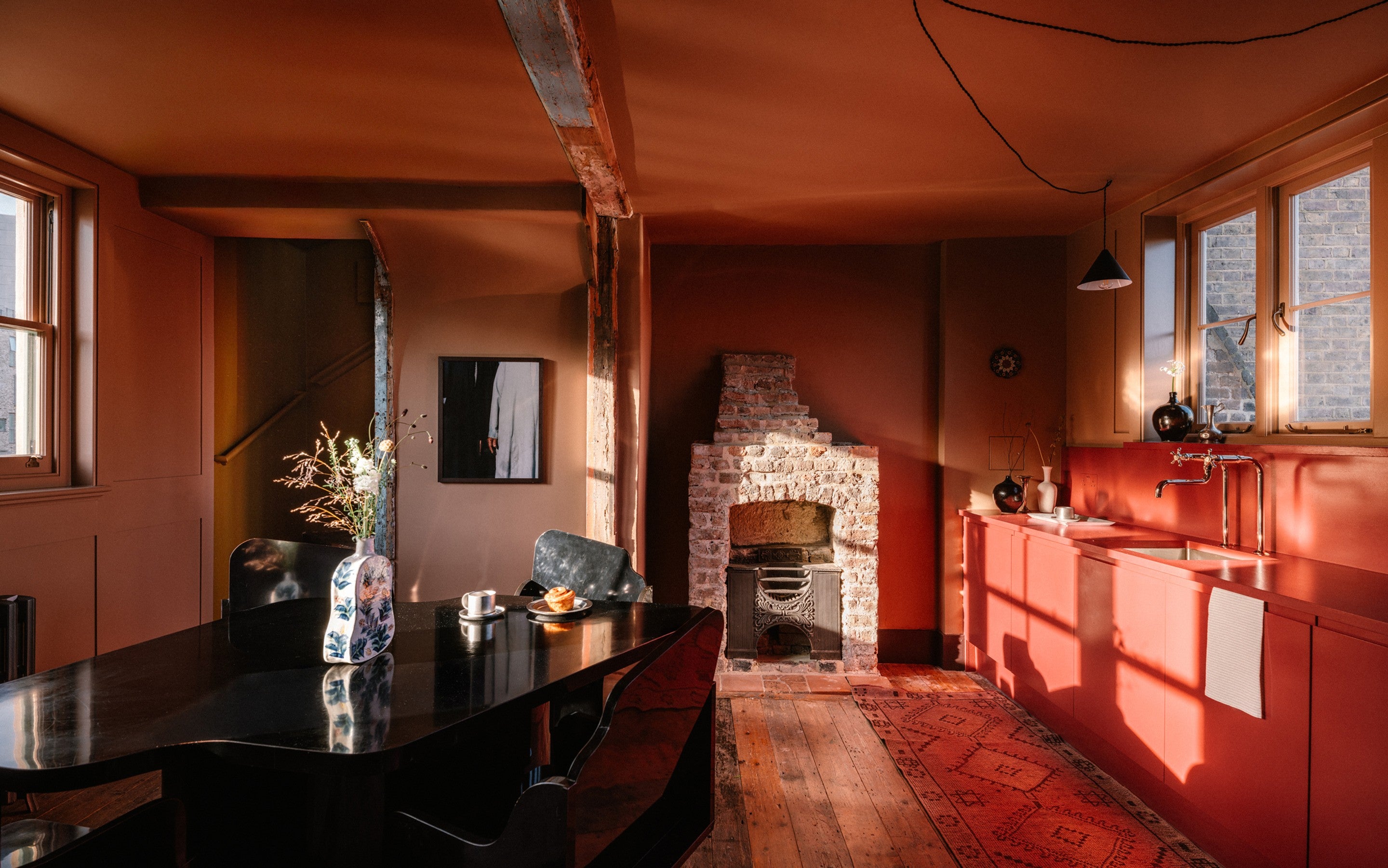 Interior of Beit Kotn, Shoreditch, London