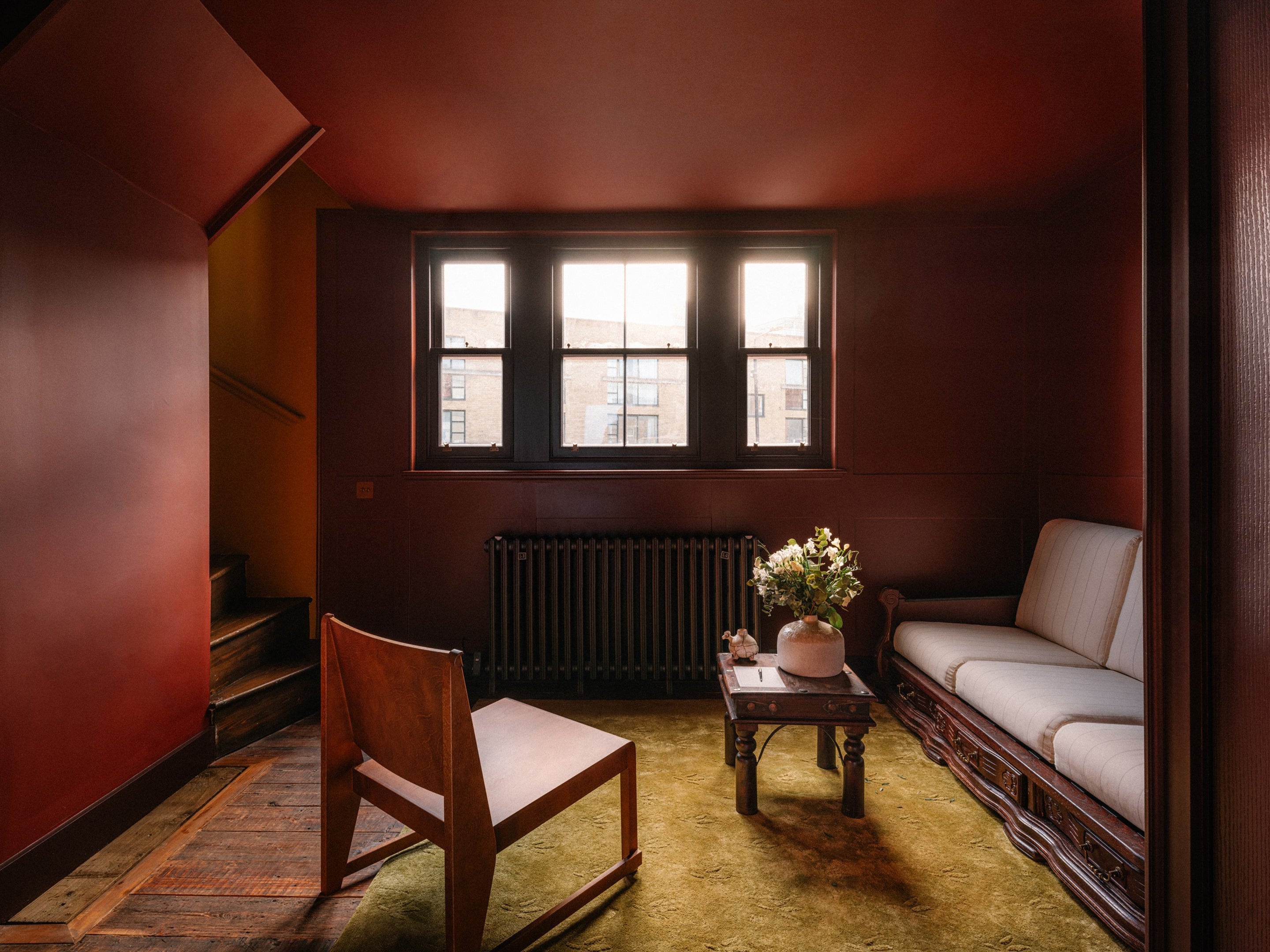 Interior of Beit Kotn, Shoreditch, London